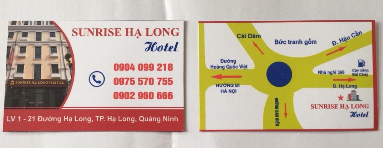 Sunrise Ha Long Hotel Buitenkant foto